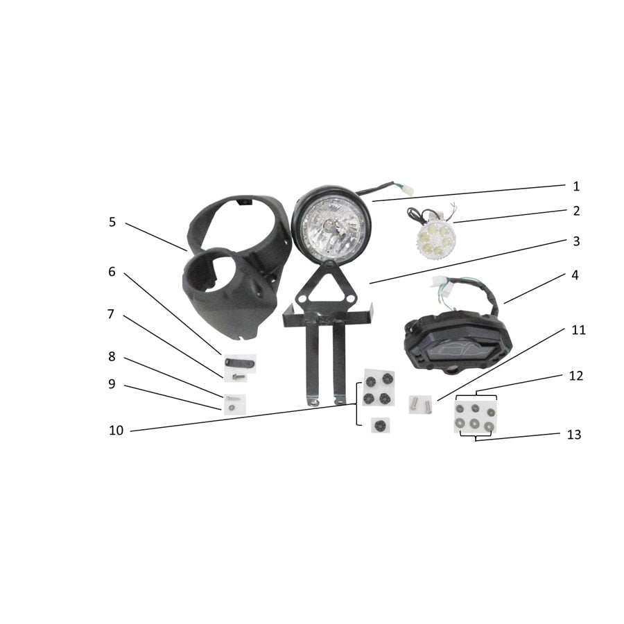 SPIDER 200 HEADLIGHT ASSY