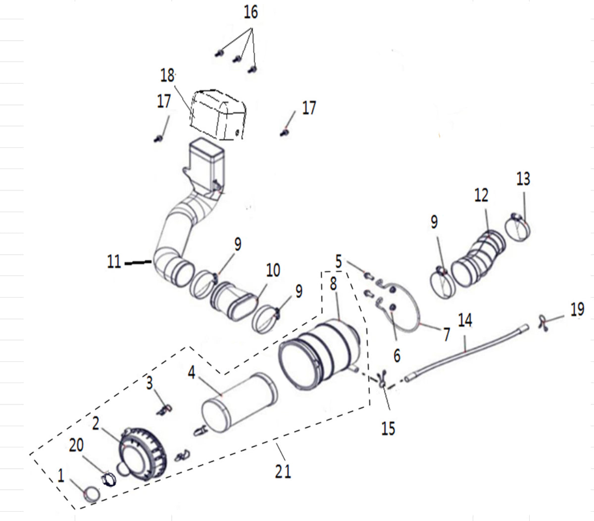 T-BOSS 760 AIR CLEANER