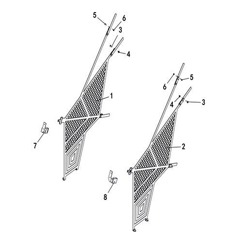 T-BOSS 760 BODY,SIDE NETS