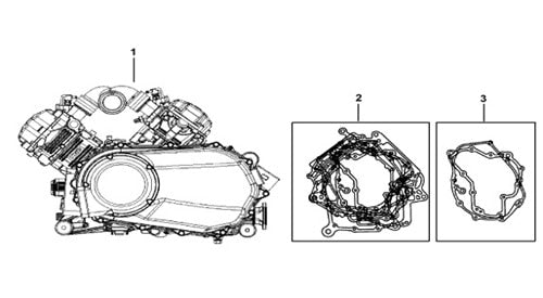 T-BOSS 1000 ENGINE ASSY.