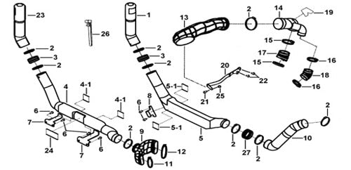 T-BOSS 1000 INTAKE SYSTEM