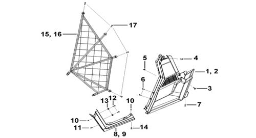 T-BOSS 1000 REAR SIDE PLATE