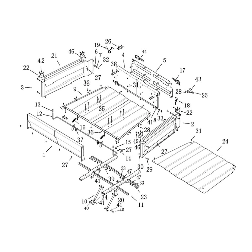 T-BOSS 1100D BOX ASSY