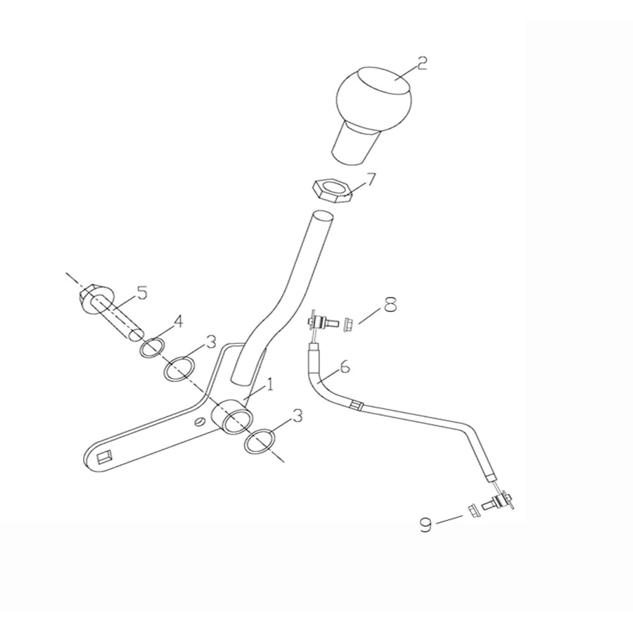 T-BOSS 1100D GEAR SELECTOR