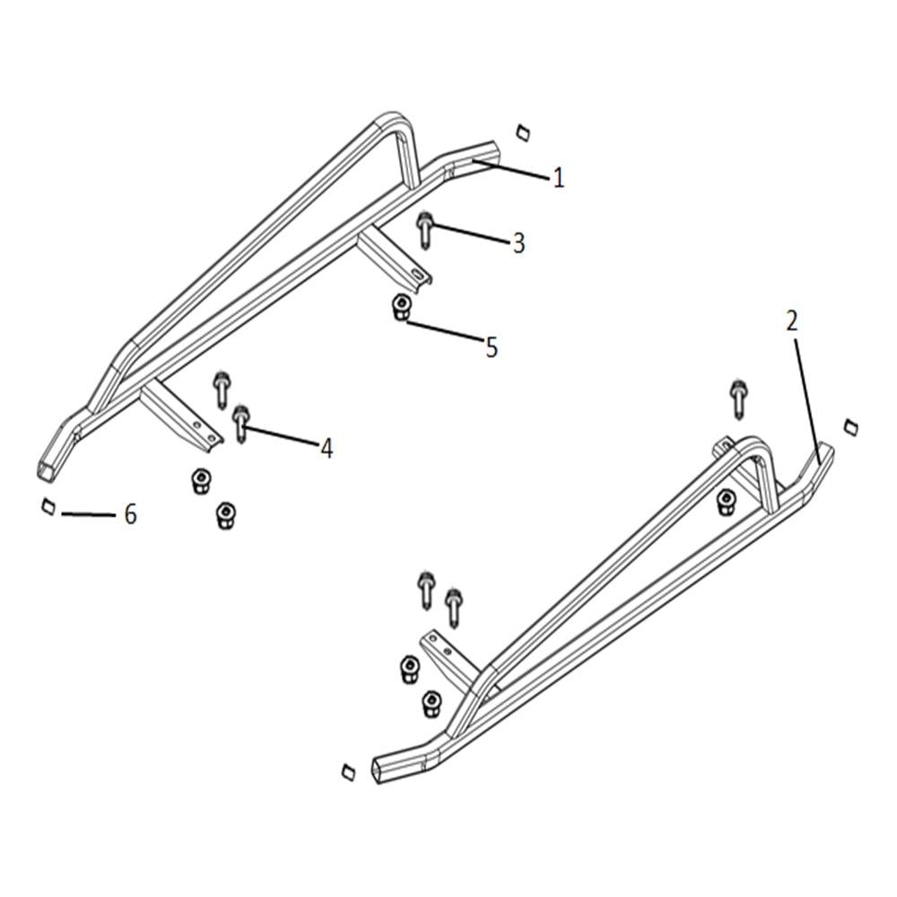 T-BOSS 1100D OPTIONS (H.CUSHION SUPPORT COMPONENT) 2