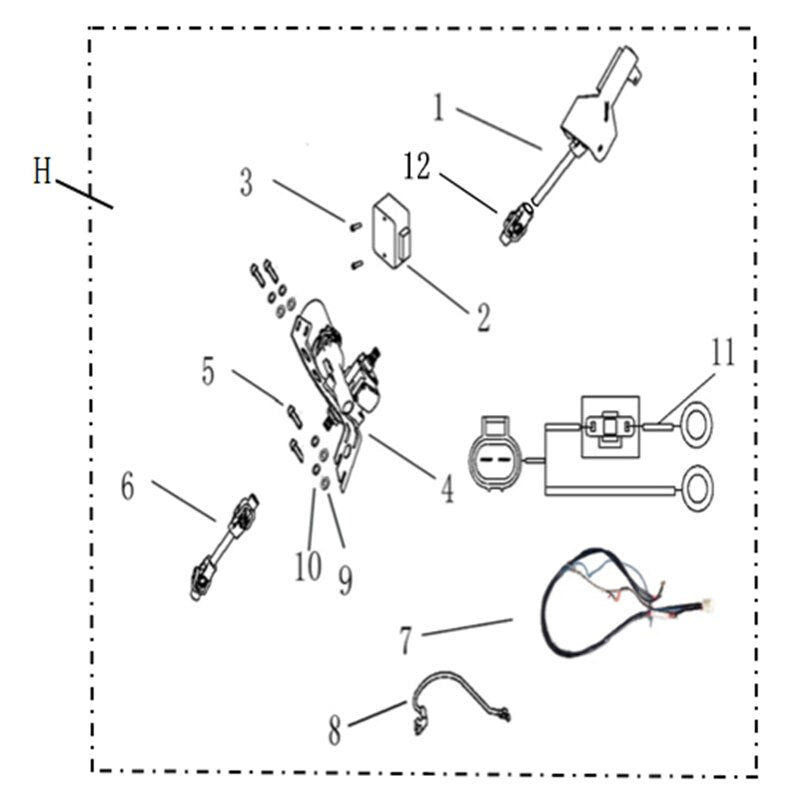 T-BOSS 1100D OPTIONS (H.EPS ASSEMBLY) 2