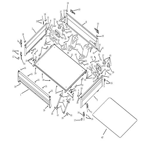 T-BOSS 1100D OPTIONS (REMOVABLE IRON CARGO TANK ASSEMBLY)