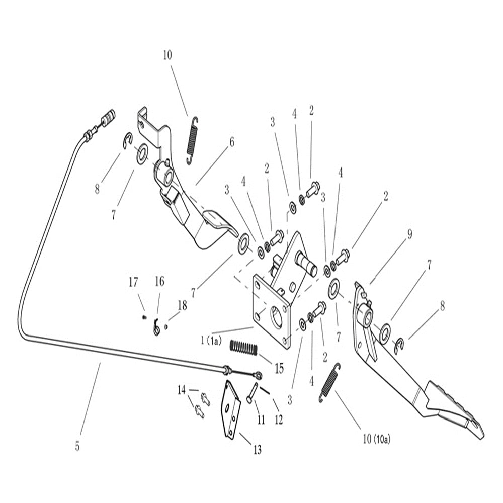 T-BOSS 1100D PEDAL WIRE