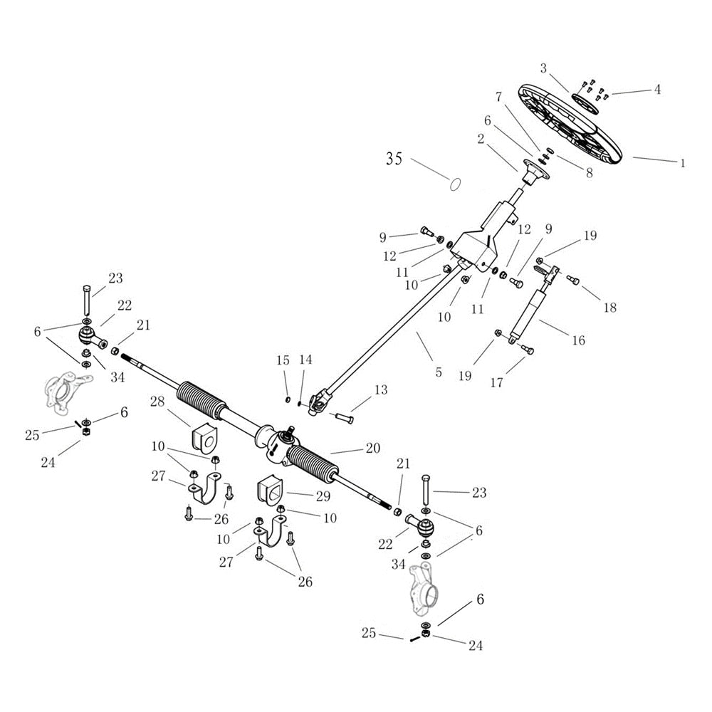 T-BOSS 1100D STEERING