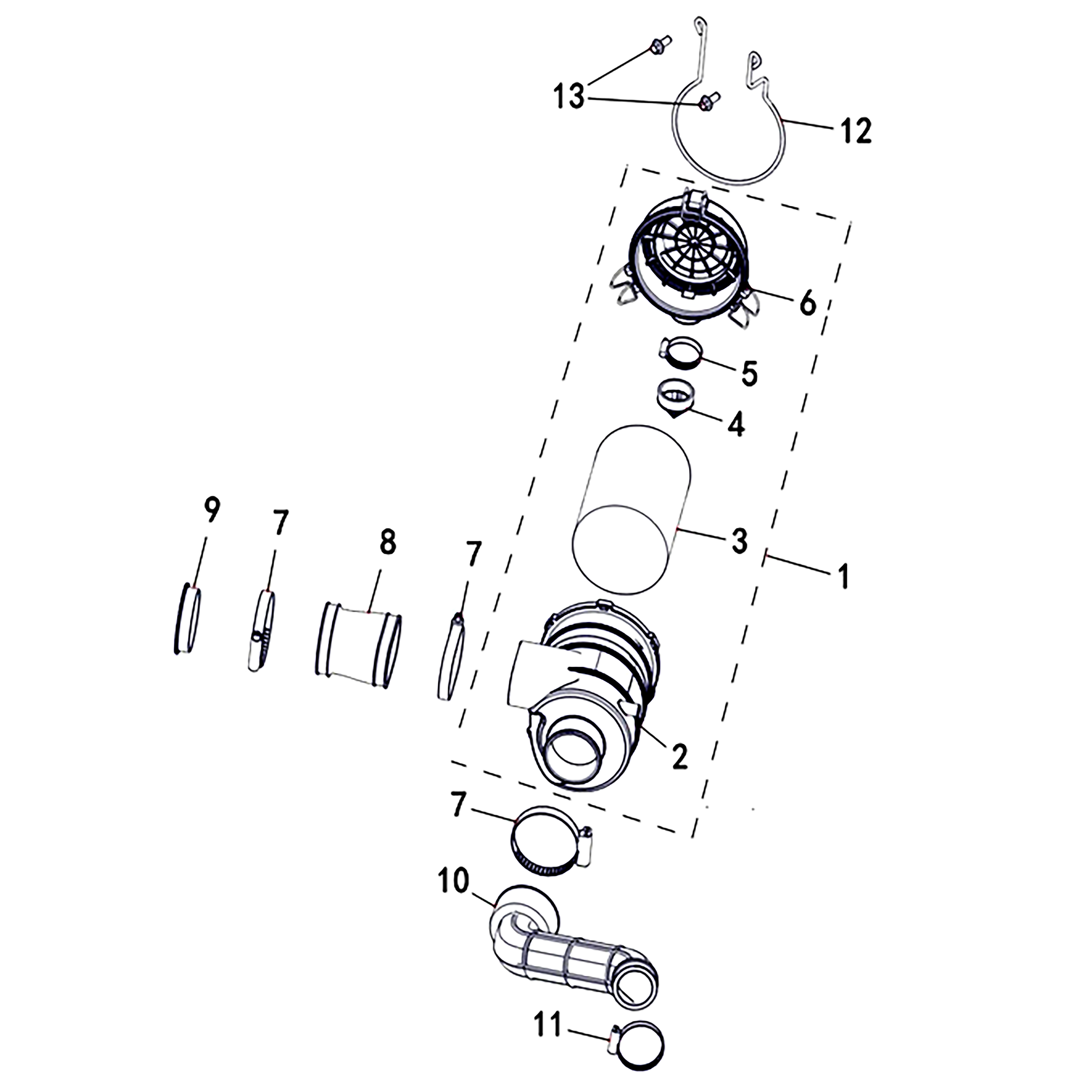 T-BOSS 410 2020 - AIR CLEANER (FOR US)