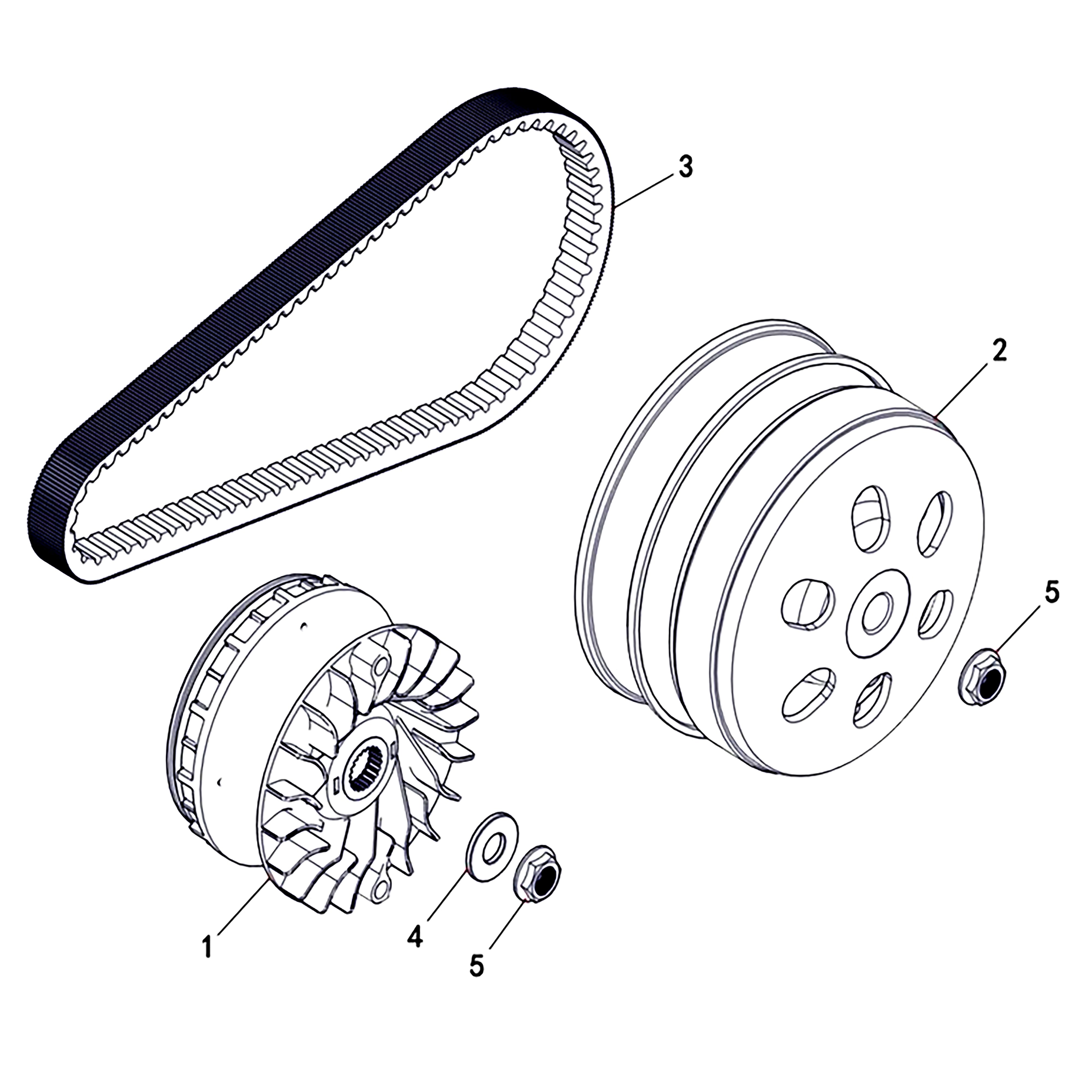 T-BOSS 410 2020 - CLUTCH