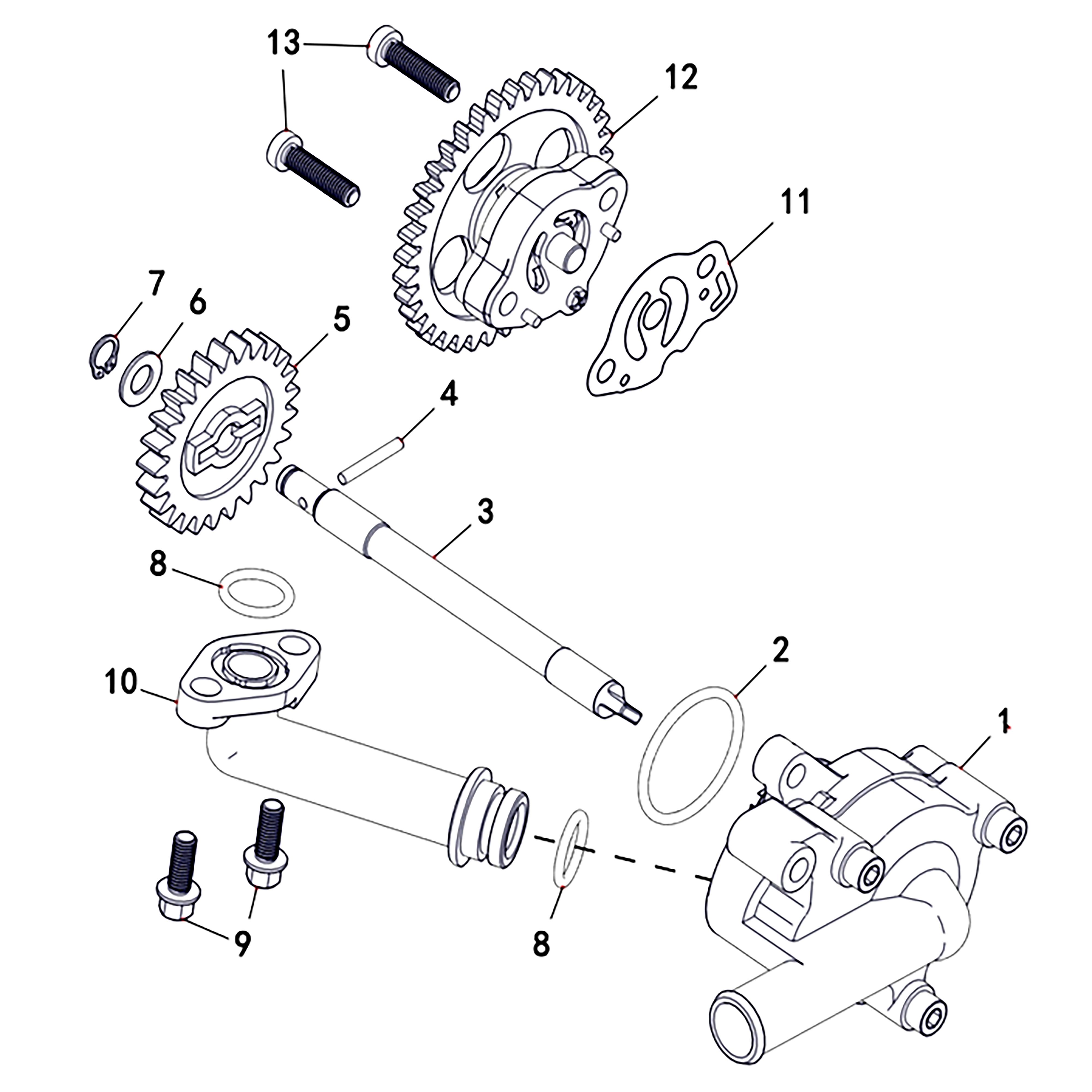 T-BOSS 410 2020 - OIL PUMP&Oil Pump & Water Pump
