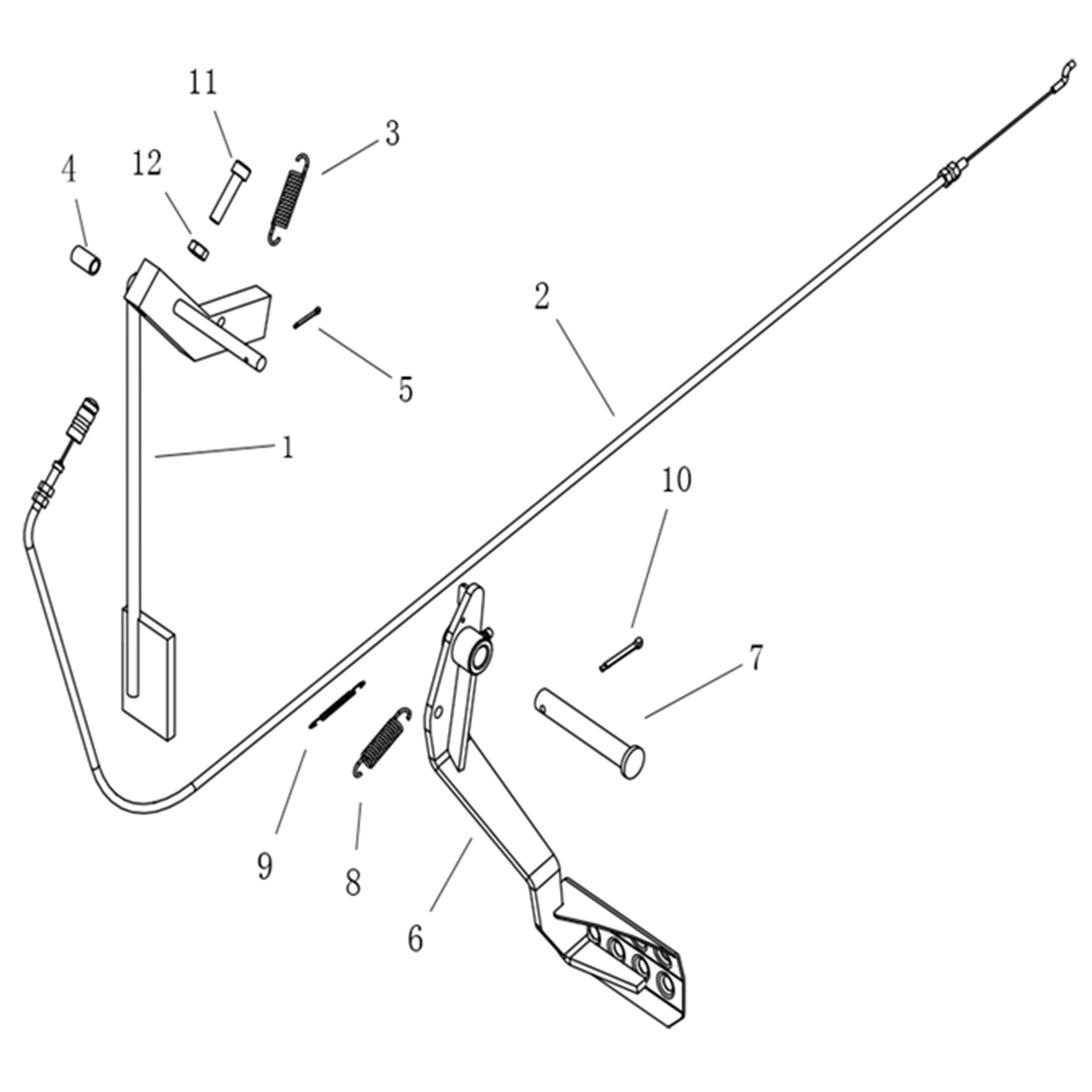 T-BOSS 410 2020 - PEDAL