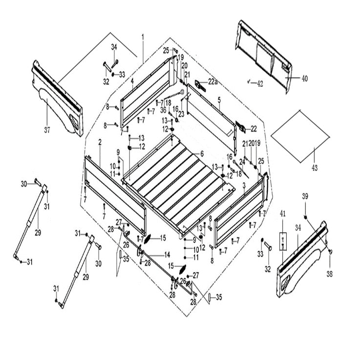 T-BOSS 410 BOX ASSY