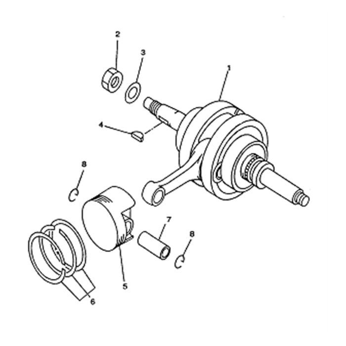 T-BOSS 410 CRANKSHAFT COMP