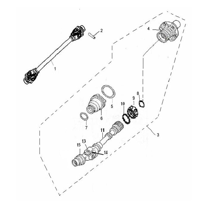T-BOSS 410 FRONT AND REAR KNUCKLE ASSY