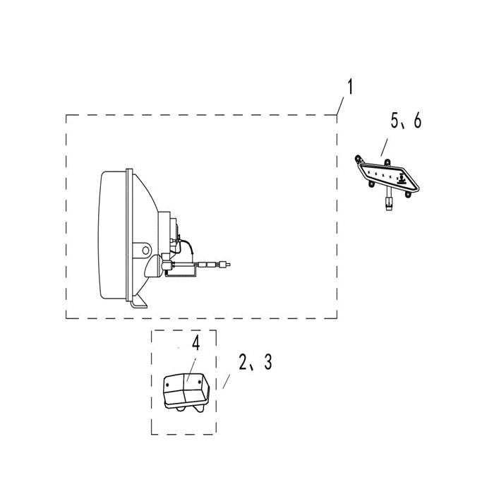 T-BOSS 410 LAMP ASSY