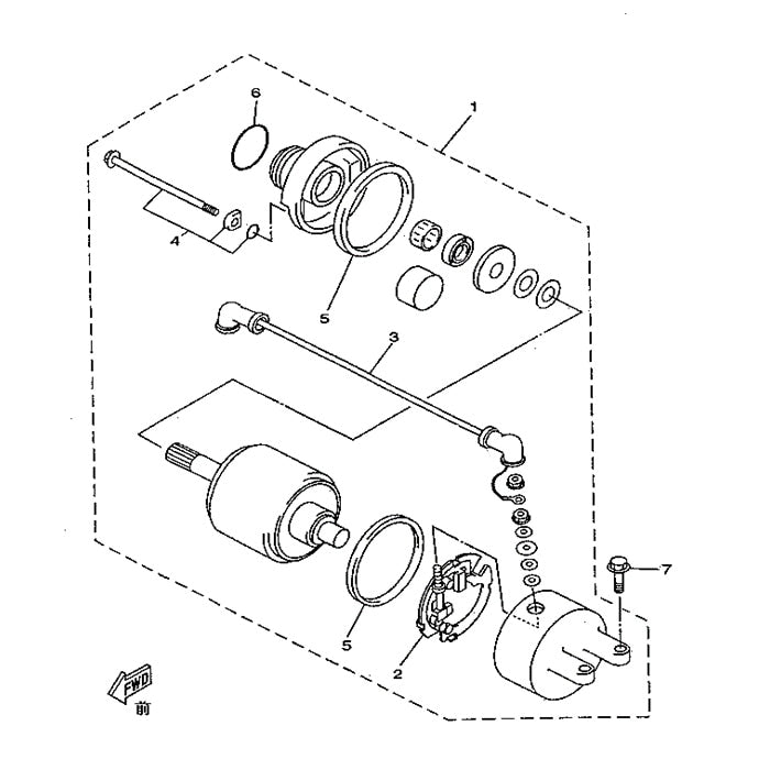 T-BOSS 410 STARTING MOTOR