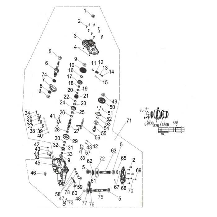 T-BOSS 410 TRANSMISSION