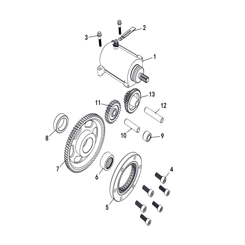 T-BOSS 550 ELECTRIC STARTER