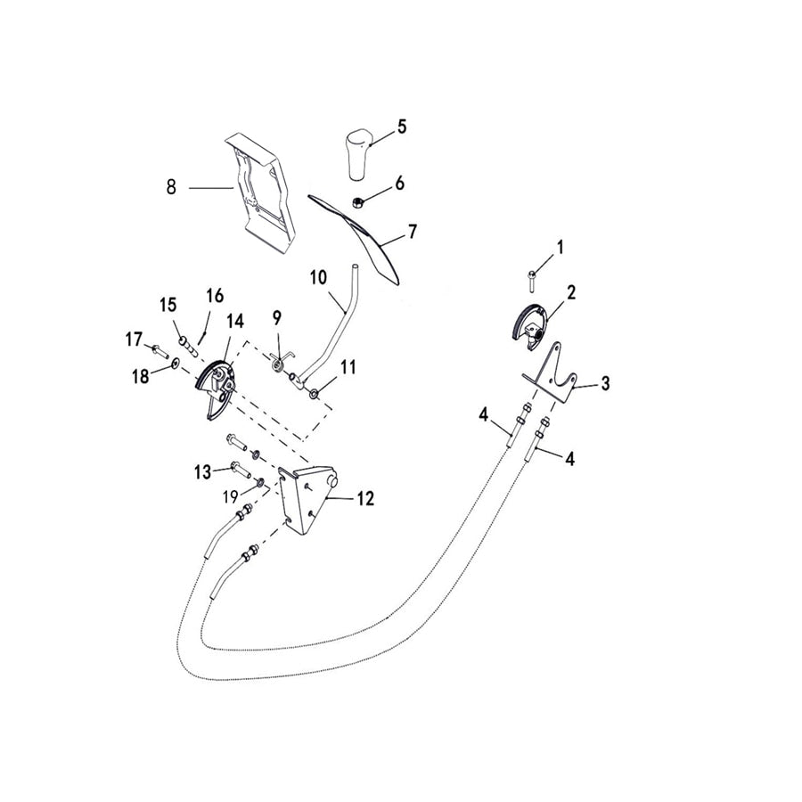 T-BOSS 550 GEAR SELECTOR (OLD MODEL)