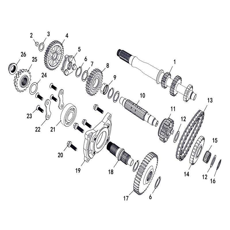 T-BOSS 550 TRANSMISSION 1