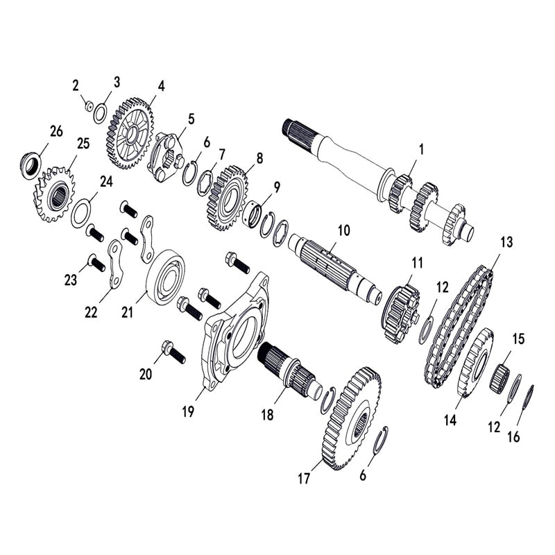 T-BOSS 550 TRANSMISSION 1
