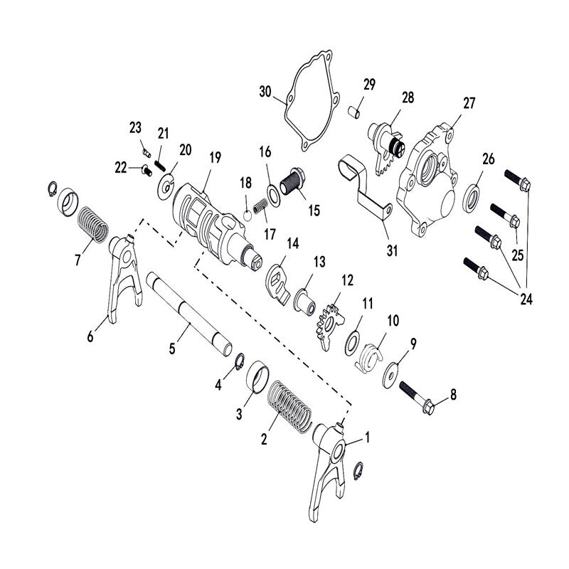 T-BOSS 550 TRANSMISSION 3