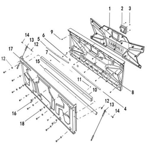 T-BOSS 560 BODY, BOX, TAILGATE
