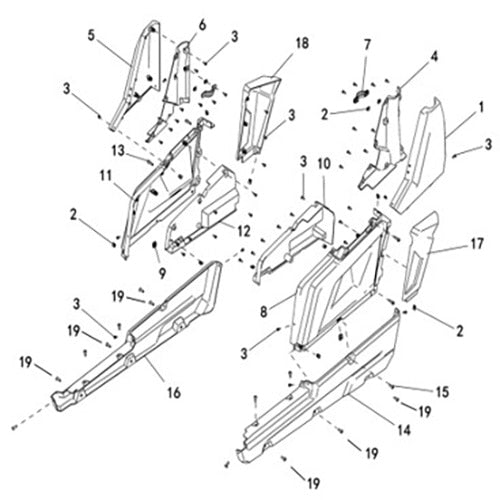 T-BOSS 560 BODY, FENDERS