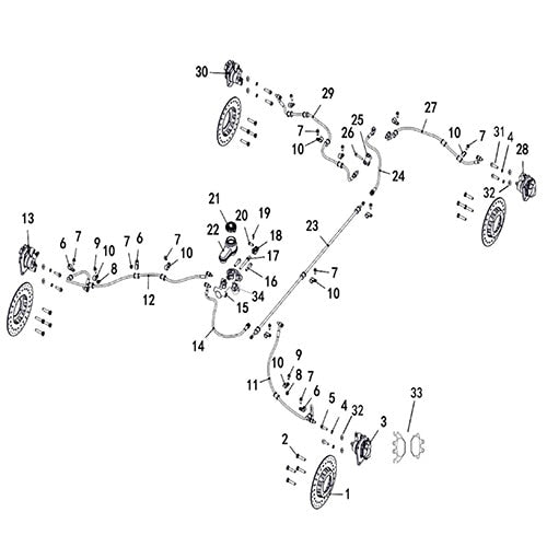 T-BOSS 560 BRAKING SYSTEM