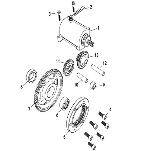 T-BOSS 560 ELECTRIC STARTER