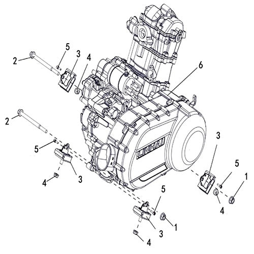 T-BOSS 560 ENGINE INSTALLATION
