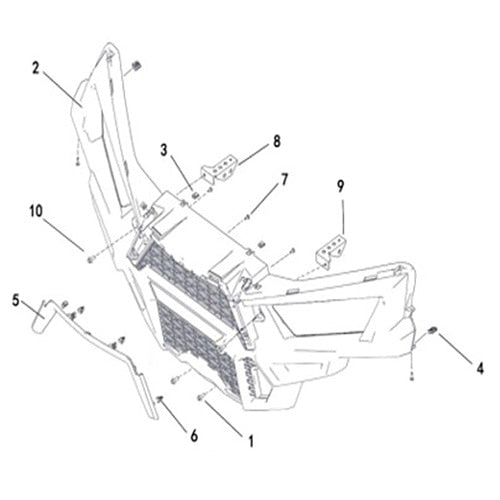 T-BOSS 560 FRONT PLASTICS