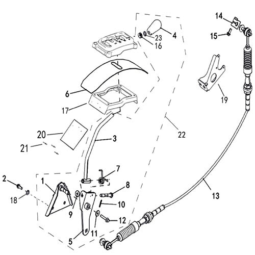 T-BOSS 560 GEAR SELECTOR