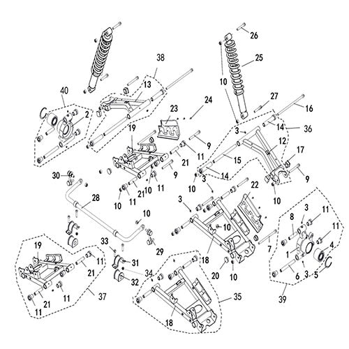 T-BOSS 560 REAR SUSPENSION