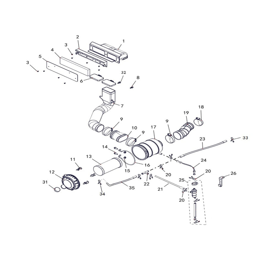 T-BOSS 750 AIR CLEANER