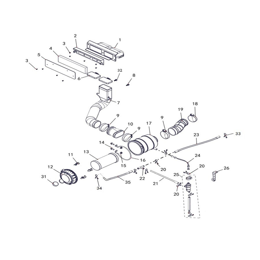 T-BOSS 750 AIR CLEANER