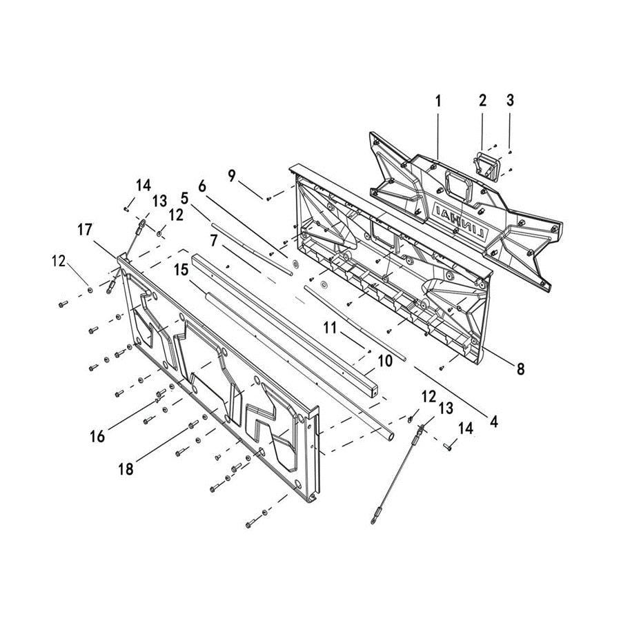 T-BOSS 750 BODY, BOX, TAILGATE
