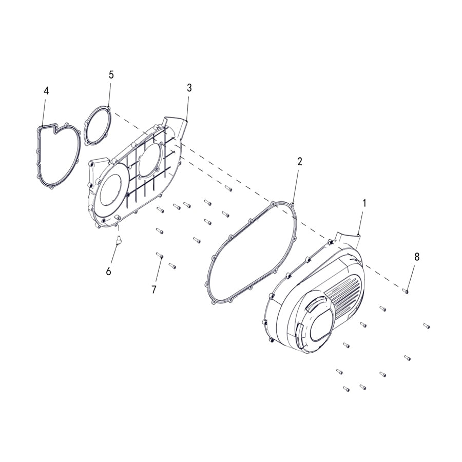 T-BOSS 750 CVT HOUSING