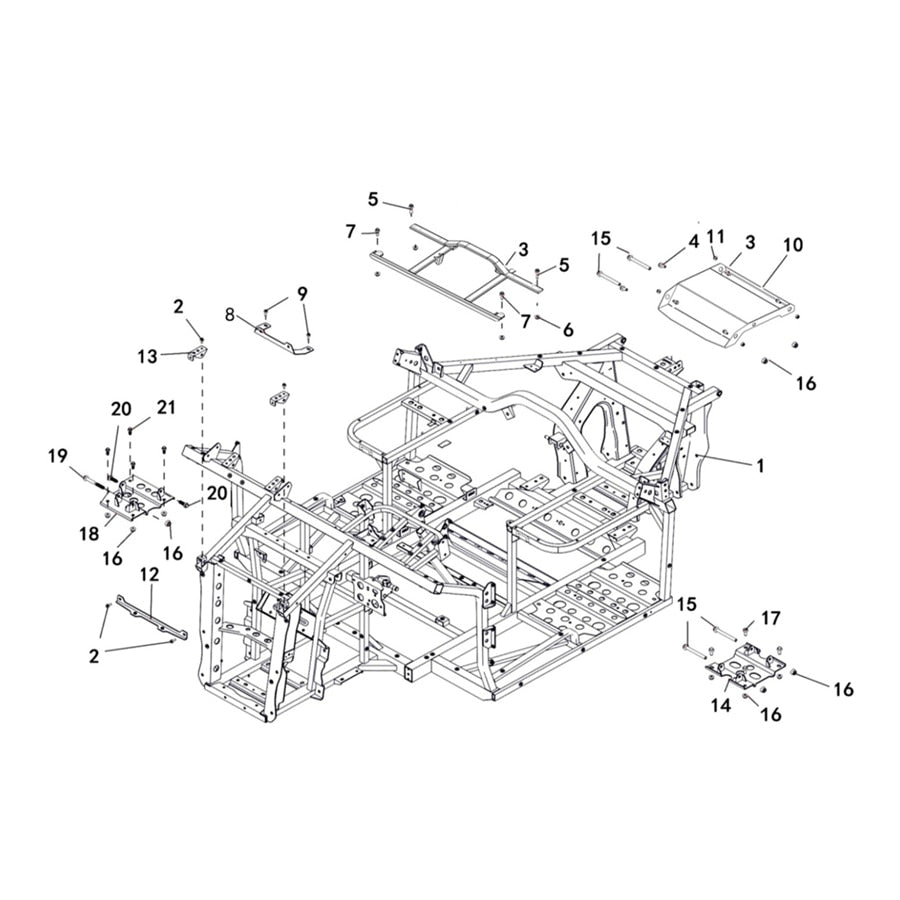 T-BOSS 750 FRAME
