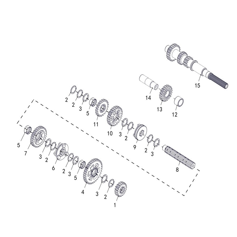 T-BOSS 750 GEARSHIFT PARTS