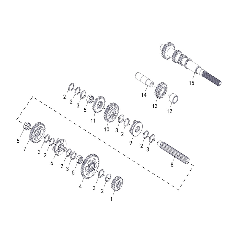 T-BOSS 750 GEARSHIFT PARTS