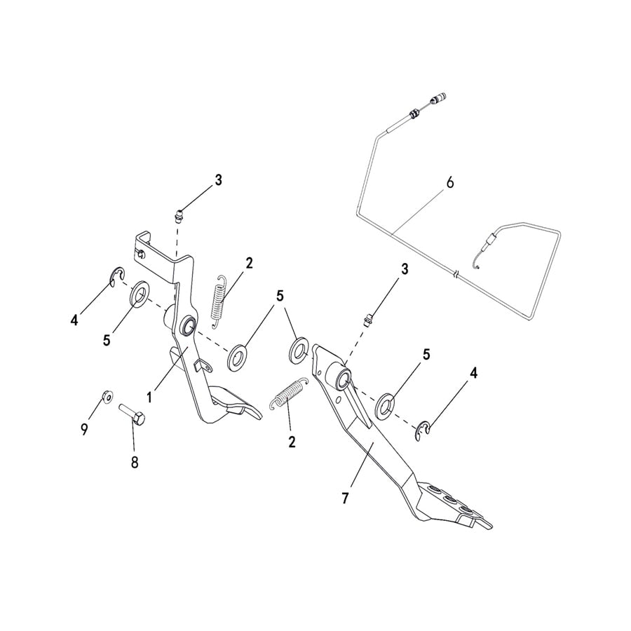 T-BOSS 750 PEDAL WIRE