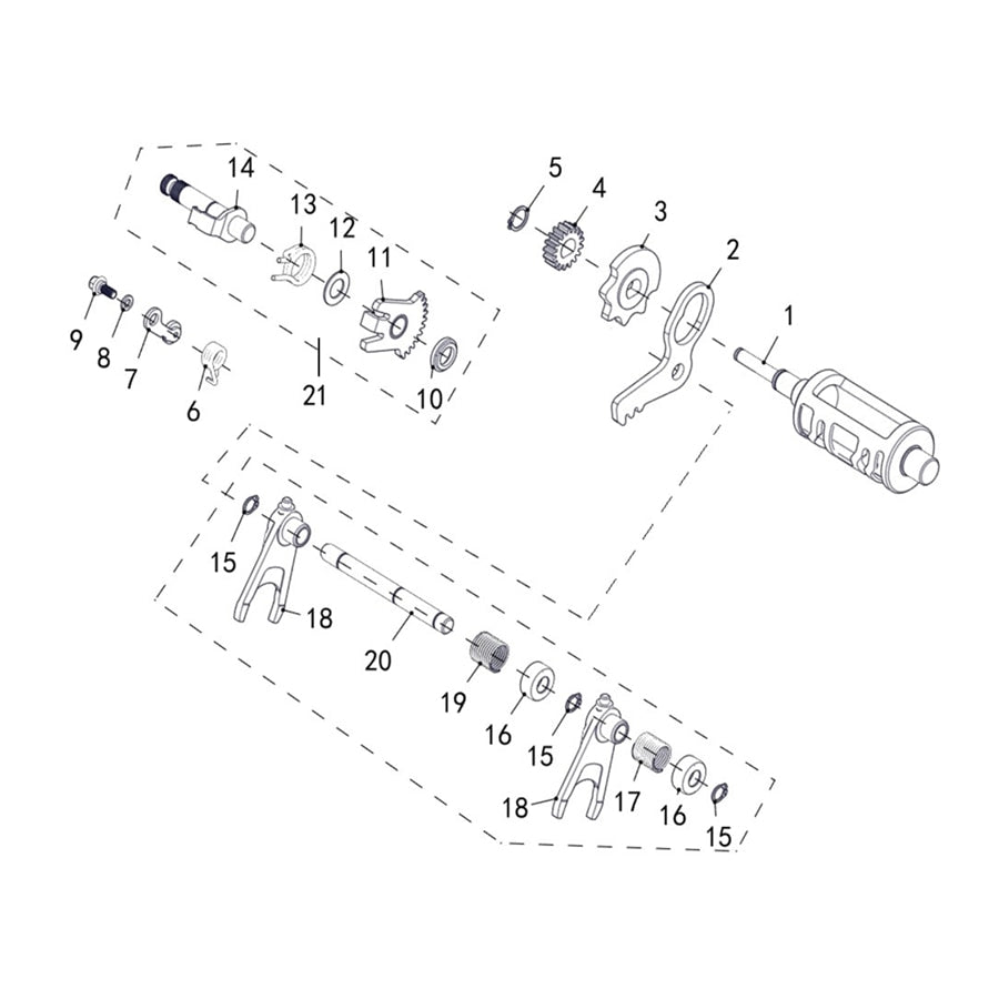T-BOSS 750 SHIFT SYSTEM