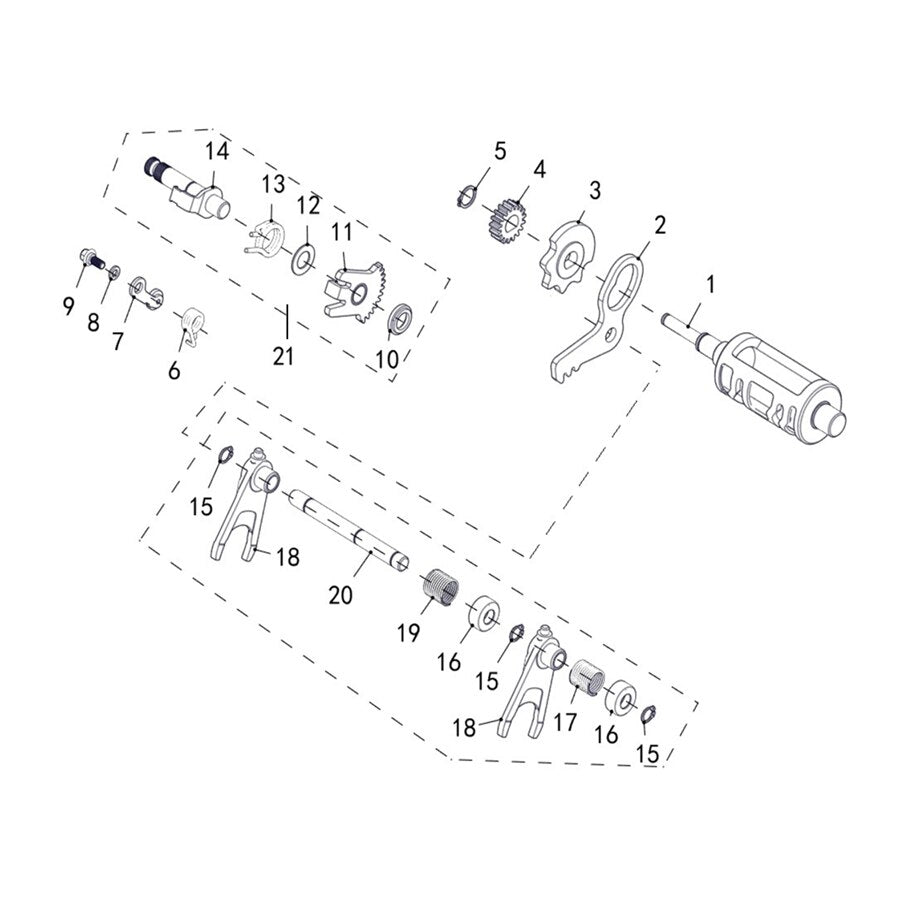 T-BOSS 750 SHIFT SYSTEM