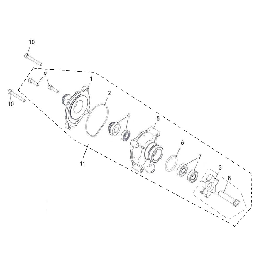 T-BOSS 750 WATER PUMP