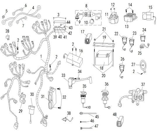 T-BOSS 760 ELECTRICAL SYSTEM 4