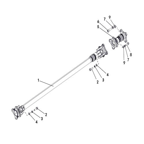 T-BOSS 760 FRONT AND REAR KNUCKLE ASSY