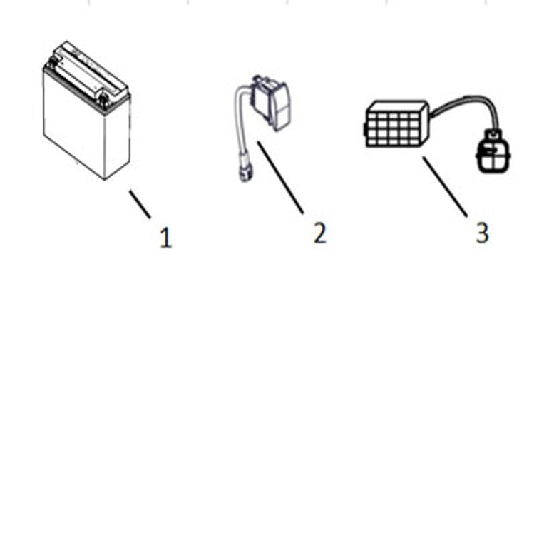 T-BOSS 760 OPTIONS(Bettery And Emergency Switch)